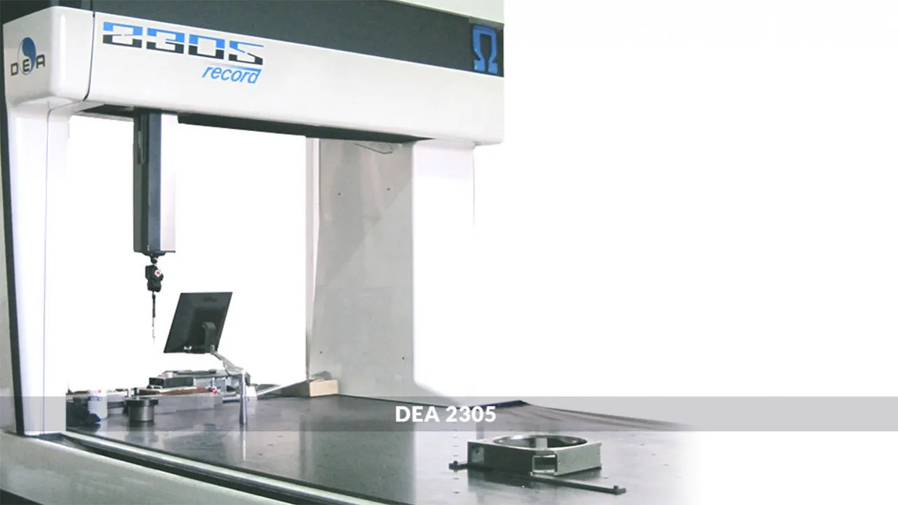 DEA 2305 coordinate measuring machine at the INAMESA metrology laboratory