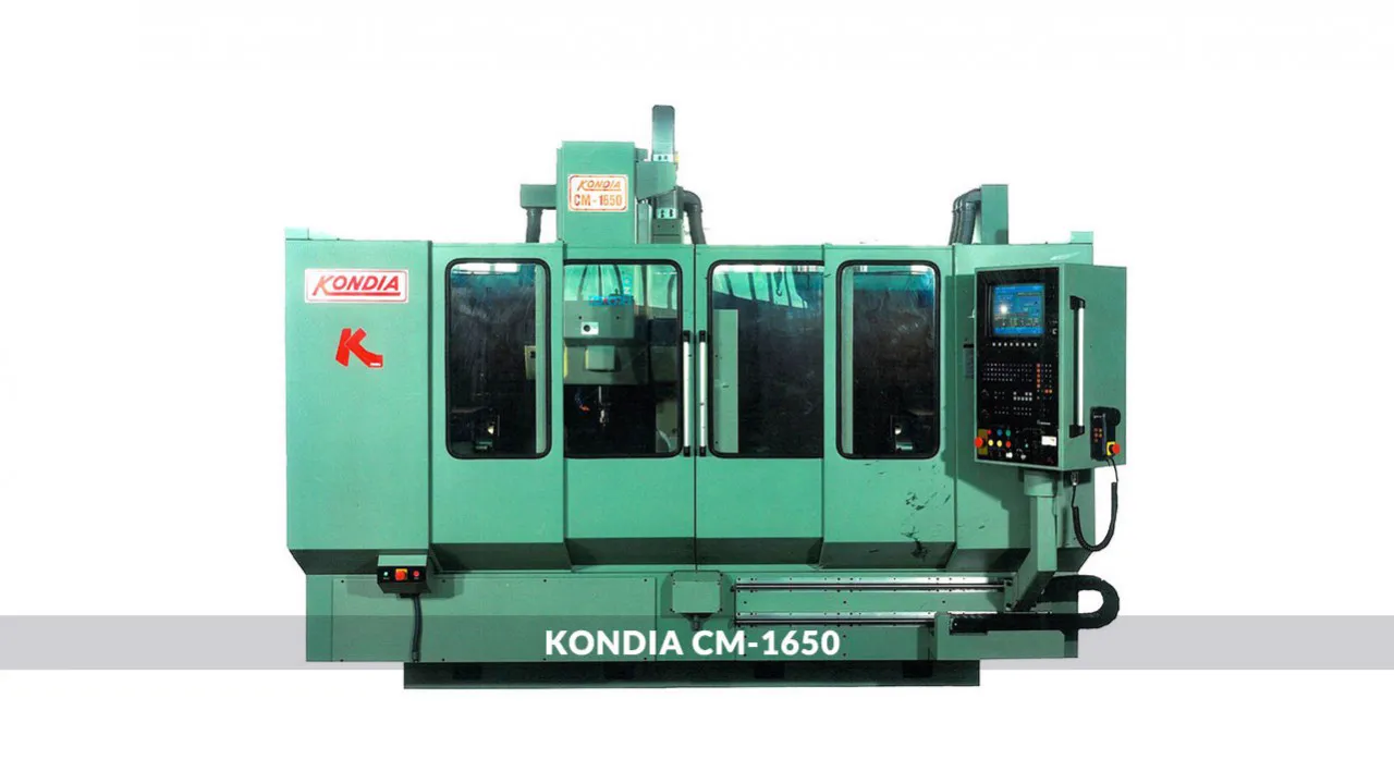 Kondia CM-1650 vertical machining centre at INAMESA