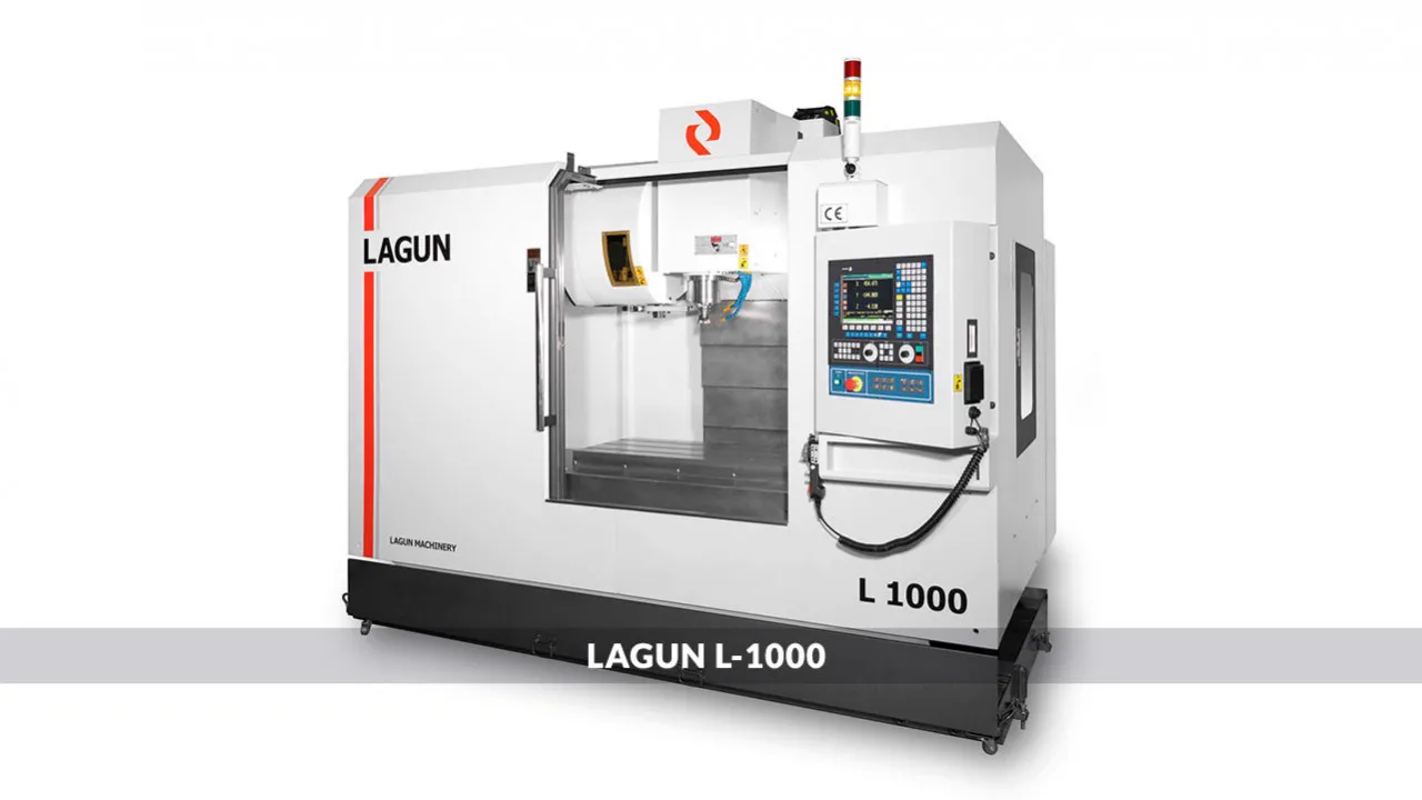 Lagun L-1000 vertical machining centre at INAMESA