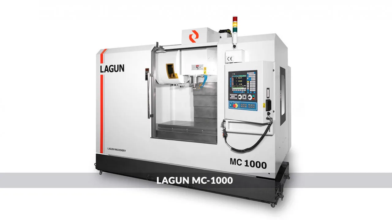 Lagun MC-1000 vertical machining centre at INAMESA