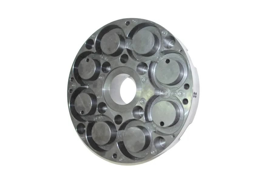 Component machined by INAMESA for industrial lifting equipment